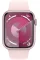 Apple Watch Series 9 45mm GPS Pink Aluminum Case with Light Pink Sport Band (M/L)